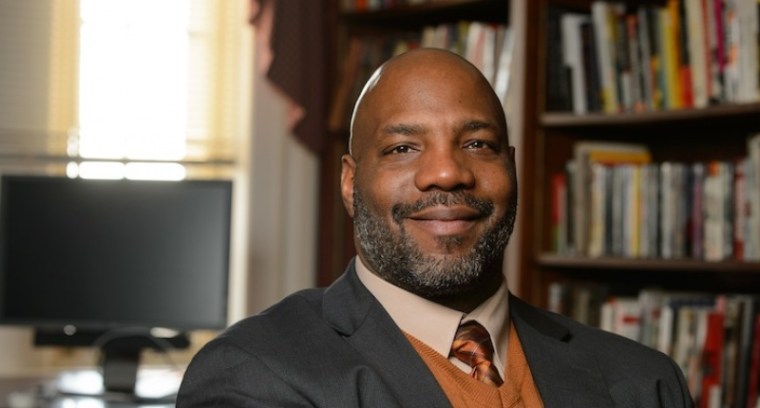 William Jelani Cobb on Feb. 13, 2013. (Peter Morenus/UConn Photo)